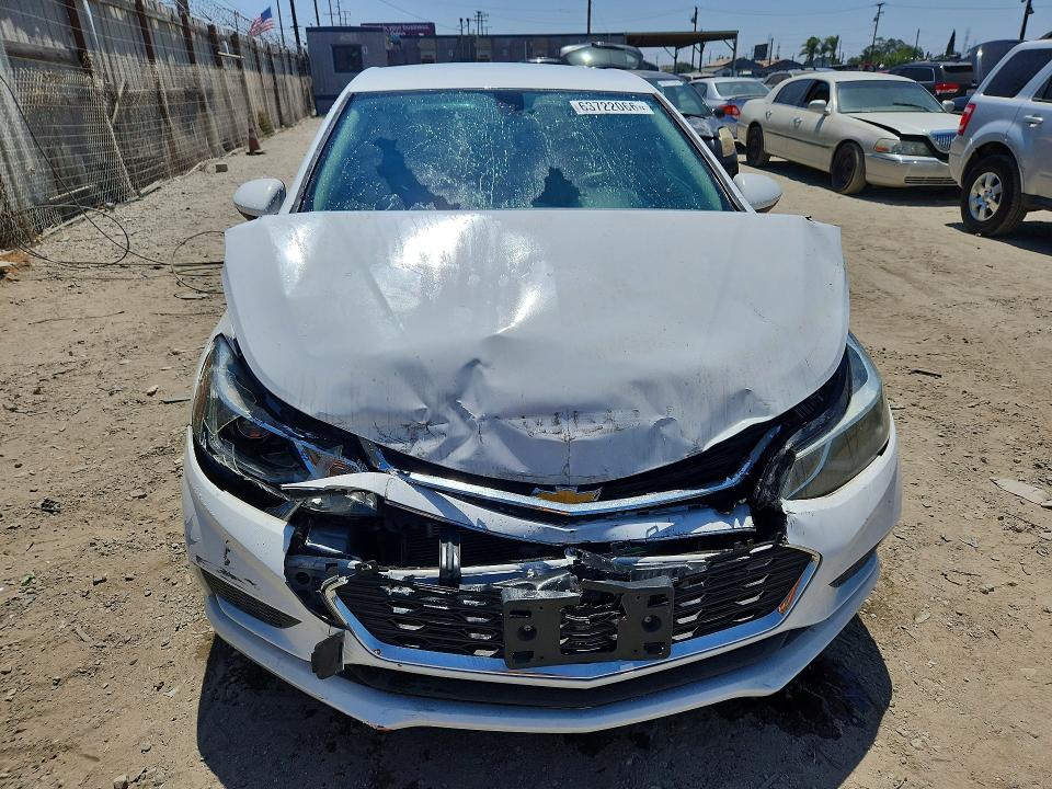 2017 Chevrolet Cruze მანქანა იყიდება აუქციონზე, vin: 3G1BE5SM6HS507716, აუქციონის ნომერი: 63722066