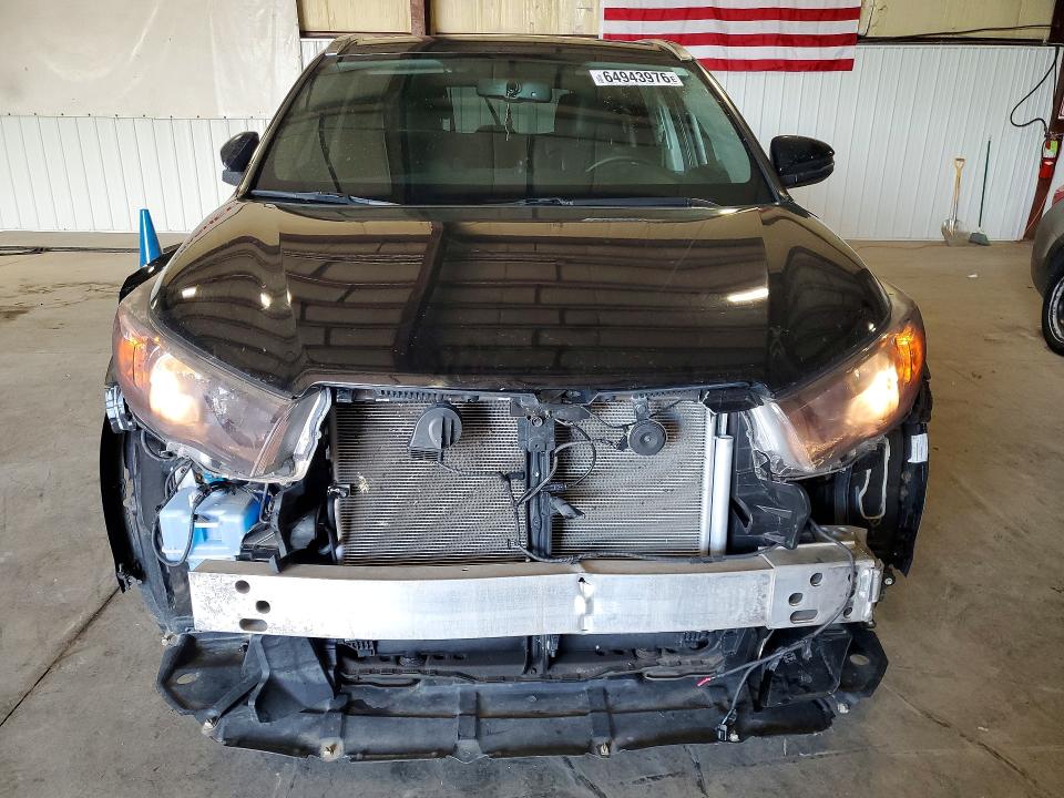 Aukcja sprzedaży 2015 Toyota Highlander, vin: 5TDDKRFH3FS076749, numer aukcji: 64943976