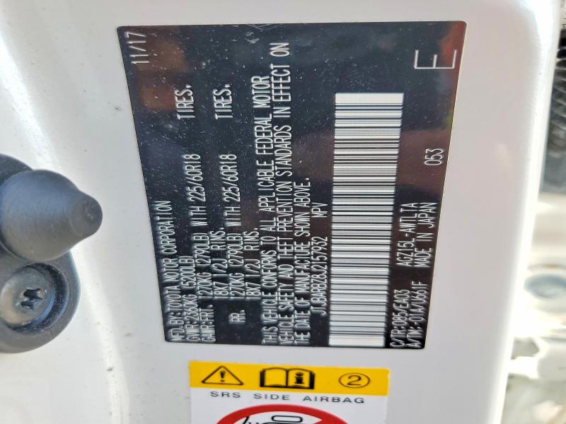 67114216 :رقم المزاد ، JTJBARBZ8J2157932 vin ، 2018 Lexus Nx 300 مزاد بيع