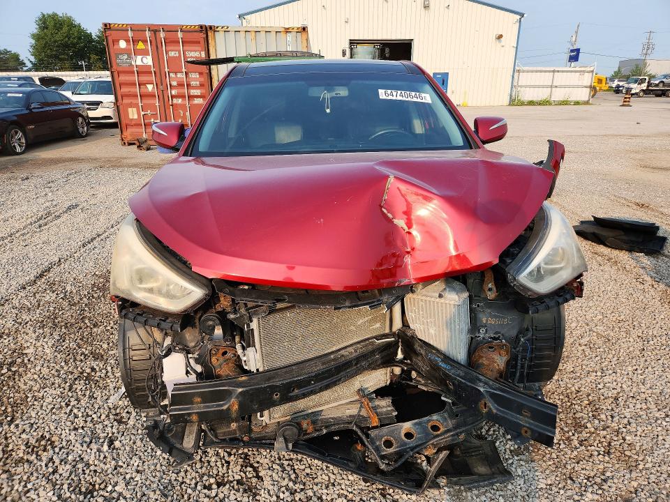 2013 Hyundai Santa Fe Sport მანქანა იყიდება აუქციონზე, vin: 5XYZUDLA3DG018337, აუქციონის ნომერი: 64740646