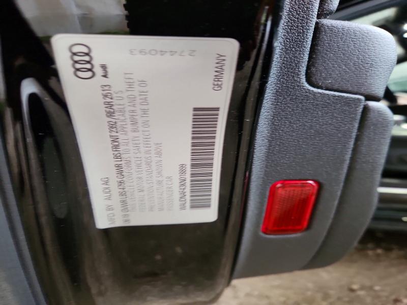 64243146 :رقم المزاد ، WAUDNAF43KN018899 vin ، 2019 Audi A4 مزاد بيع