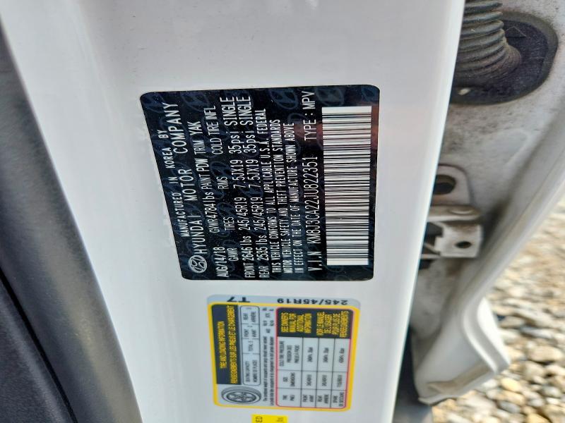 2018 Hyundai Tucson მანქანა იყიდება აუქციონზე, vin: KM8J3CA22JU822351, აუქციონის ნომერი: 64616336
