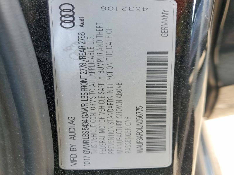 Aukcja sprzedaży 2018 Audi A6, vin: WAUF3AFC4JN056775, numer aukcji: 66996346