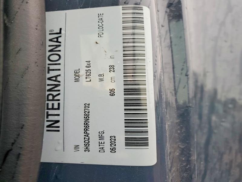 Auction sale of the 2024 International Lt625, vin: 3HSDZAPR6RN582702, lot number: 63624246