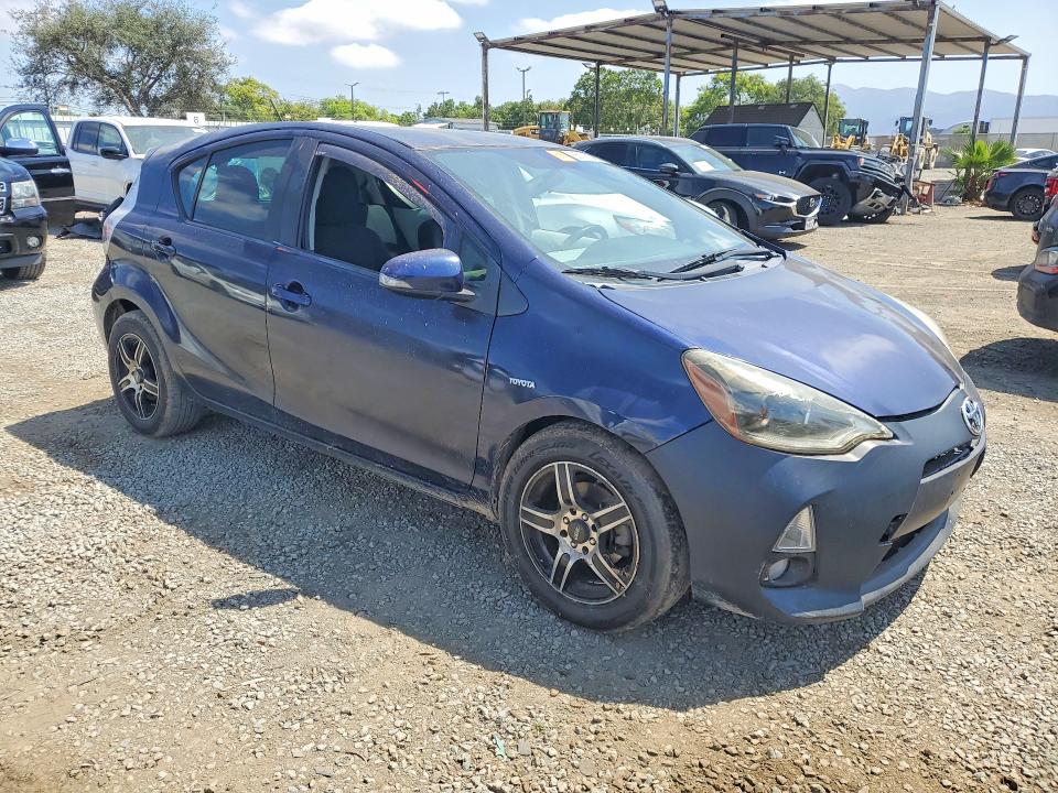 Aukcja sprzedaży 2012 Toyota Prius C, vin: JTDKDTB36C1007815, numer aukcji: 65138146
