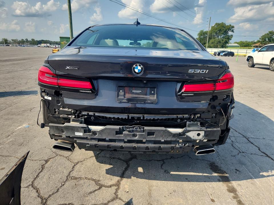 64503516 :رقم المزاد ، WBA13BJ02MWW95684 vin ، 2021 Bmw 530 مزاد بيع