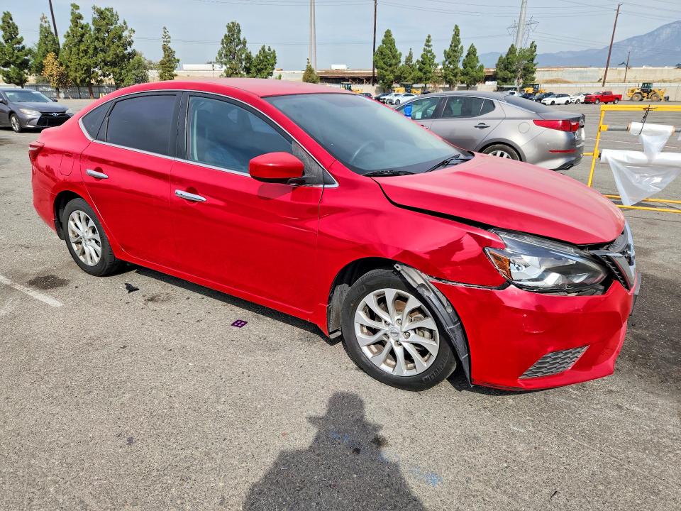 66936626 :رقم المزاد ، 3N1AB7AP5KL604249 vin ، 2019 Nissan Sentra مزاد بيع