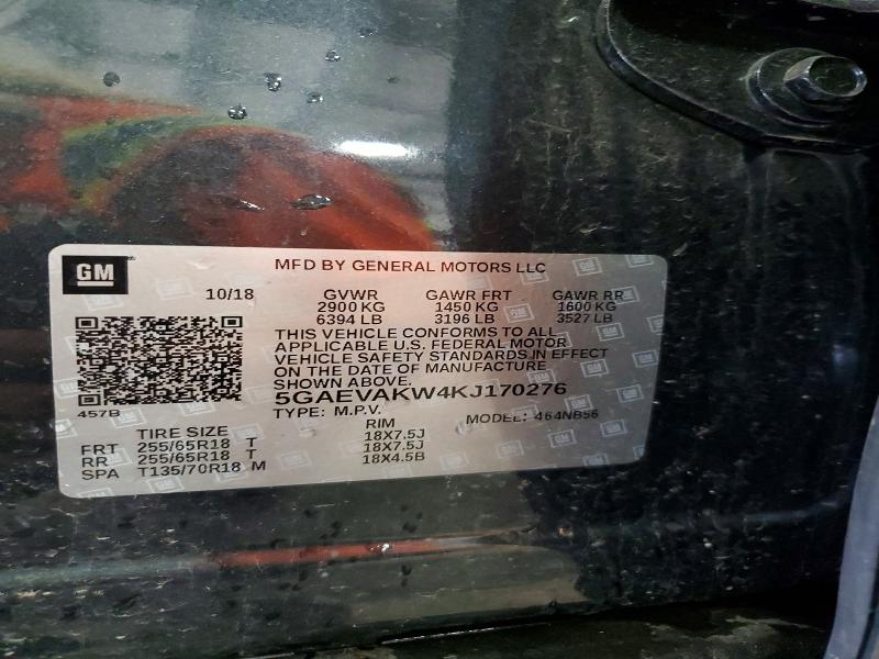 Aukcja sprzedaży 2019 Buick Enclave, vin: 5GAEVAKW4KJ170276, numer aukcji: 63189736