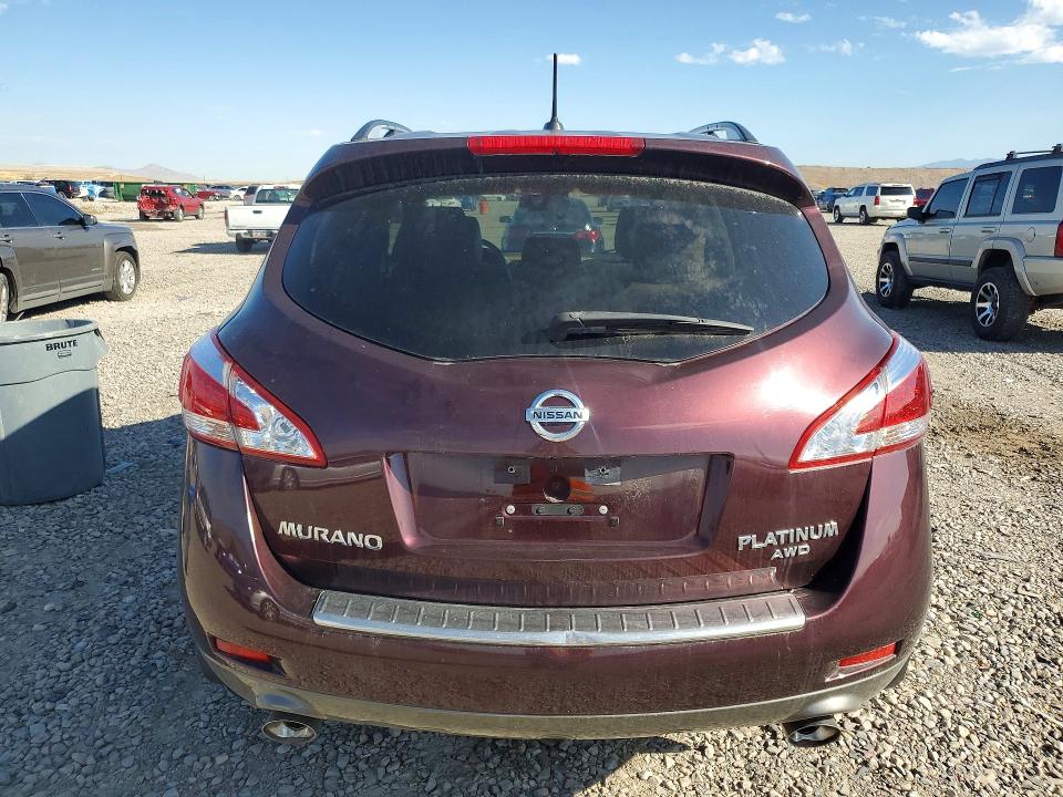 67376856 :رقم المزاد ، JN8AZ1MW5DW310392 vin ، 2013 Nissan Murano مزاد بيع