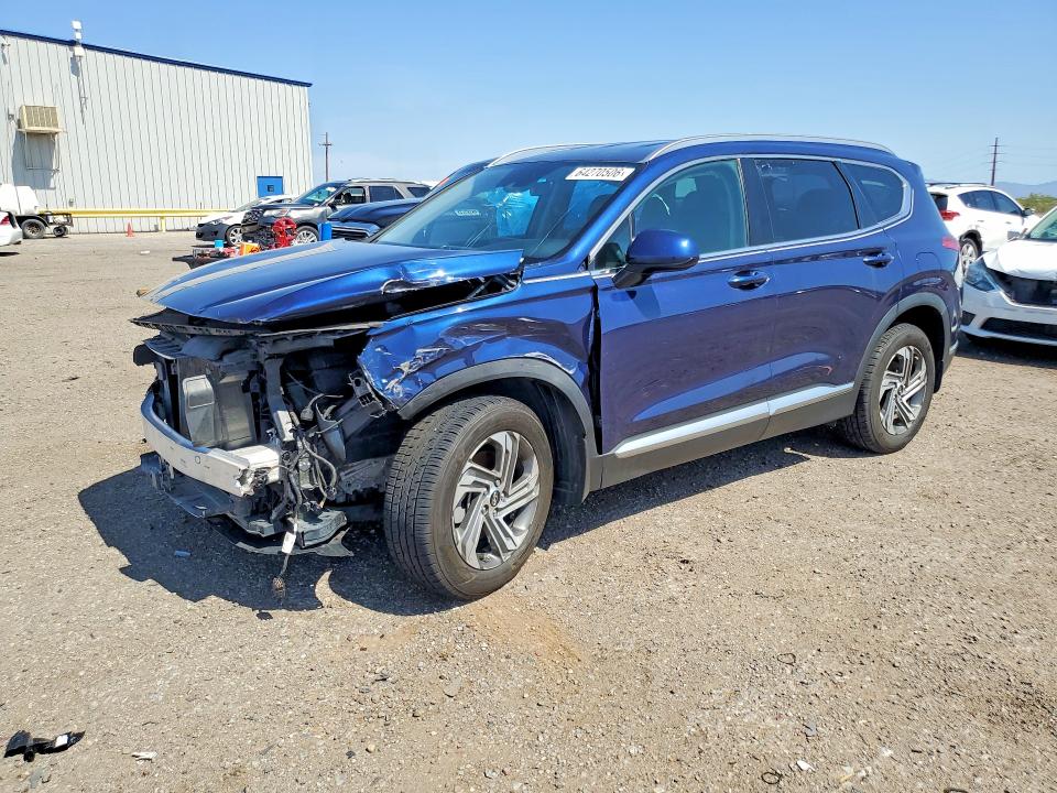 2022 Hyundai Santa Fe მანქანა იყიდება აუქციონზე, vin: 5NMS24AJ7NH415003, აუქციონის ნომერი: 64270506