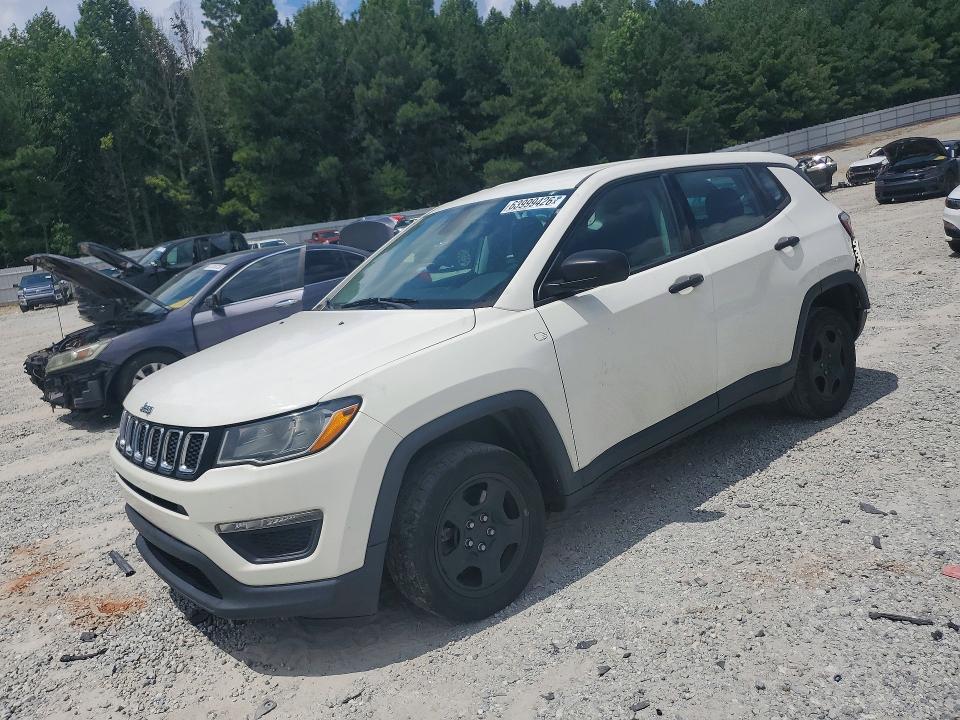 Продажа на аукционе авто 2018 Jeep Compass, vin: 3C4NJCAB1JT151826, номер лота: 63999426