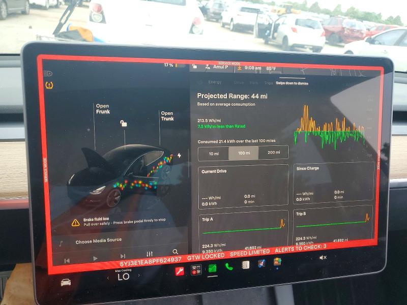 Aukcja sprzedaży 2023 Tesla Model 3, vin: 5YJ3E1EA8PF624937, numer aukcji: 64295356