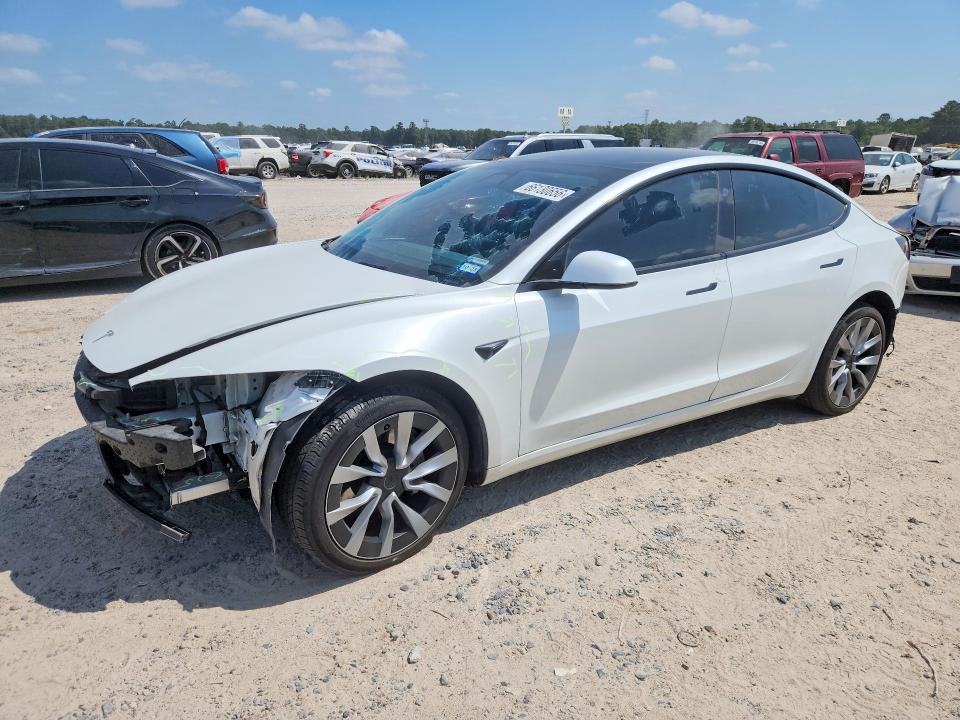 66130656 :رقم المزاد ، 5YJ3E1EB9RF818761 vin ، 2024 Tesla Model 3 مزاد بيع