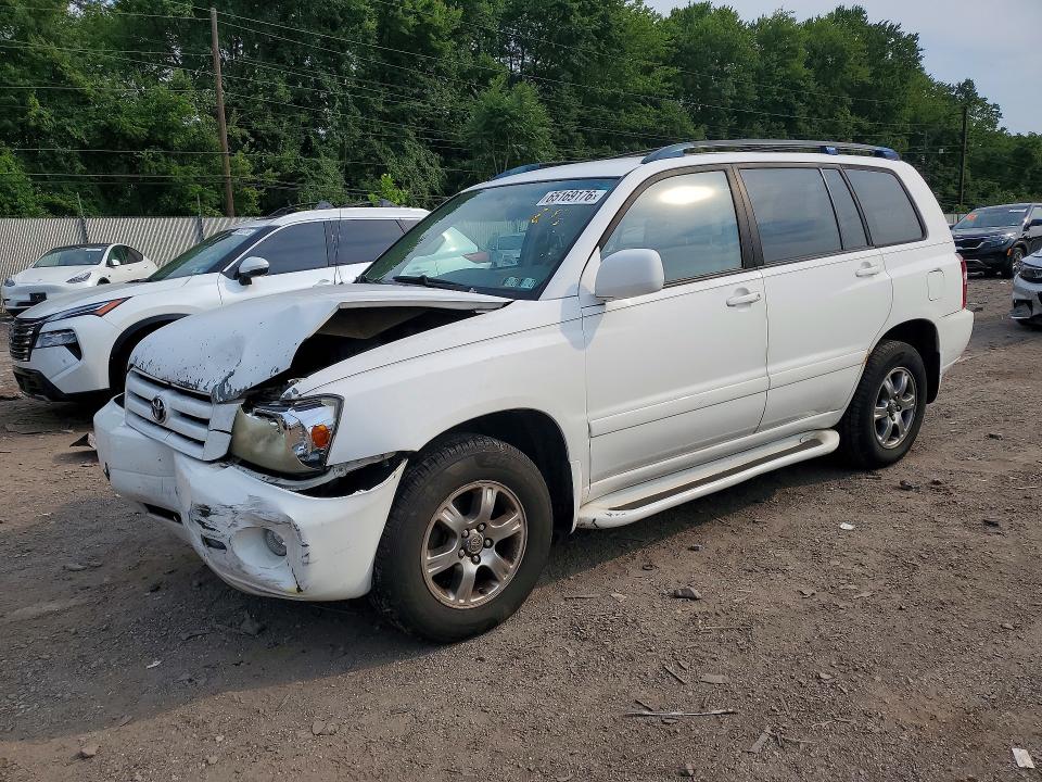 Продажа на аукционе авто 2006 Toyota Highlander, vin: JTEEP21A060163529, номер лота: 65169176