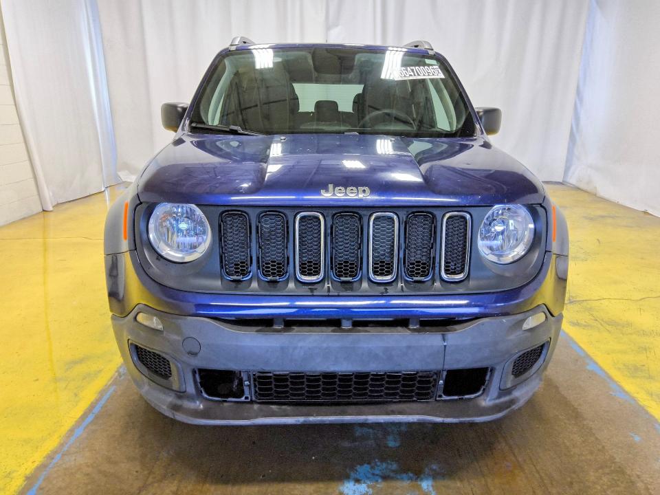 2018 Jeep Renegade მანქანა იყიდება აუქციონზე, vin: ZACCJBAB9JPJ48243, აუქციონის ნომერი: 66470096