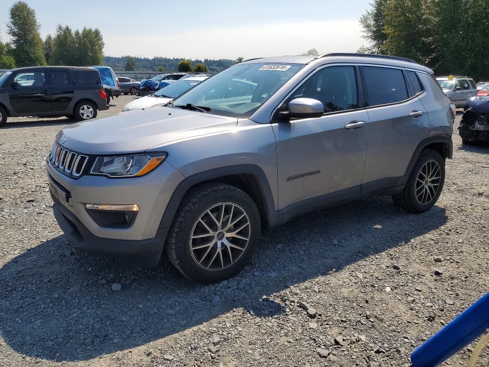 Aukcja sprzedaży 2017 Jeep Compass, vin: 3C4NJDBB0HT652110, numer aukcji: 61632616