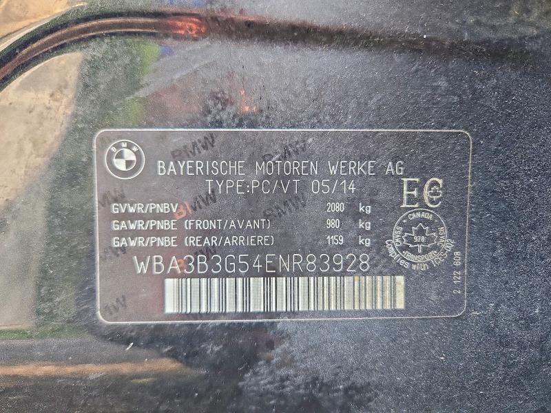 Продаж на аукціоні авто 2014 Bmw 328, vin: WBA3B3G54ENR83928, номер лоту: 66626496