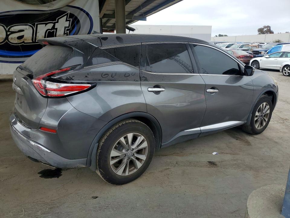 2015 Nissan Murano მანქანა იყიდება აუქციონზე, vin: 5N1AZ2MG2FN237853, აუქციონის ნომერი: 65724386