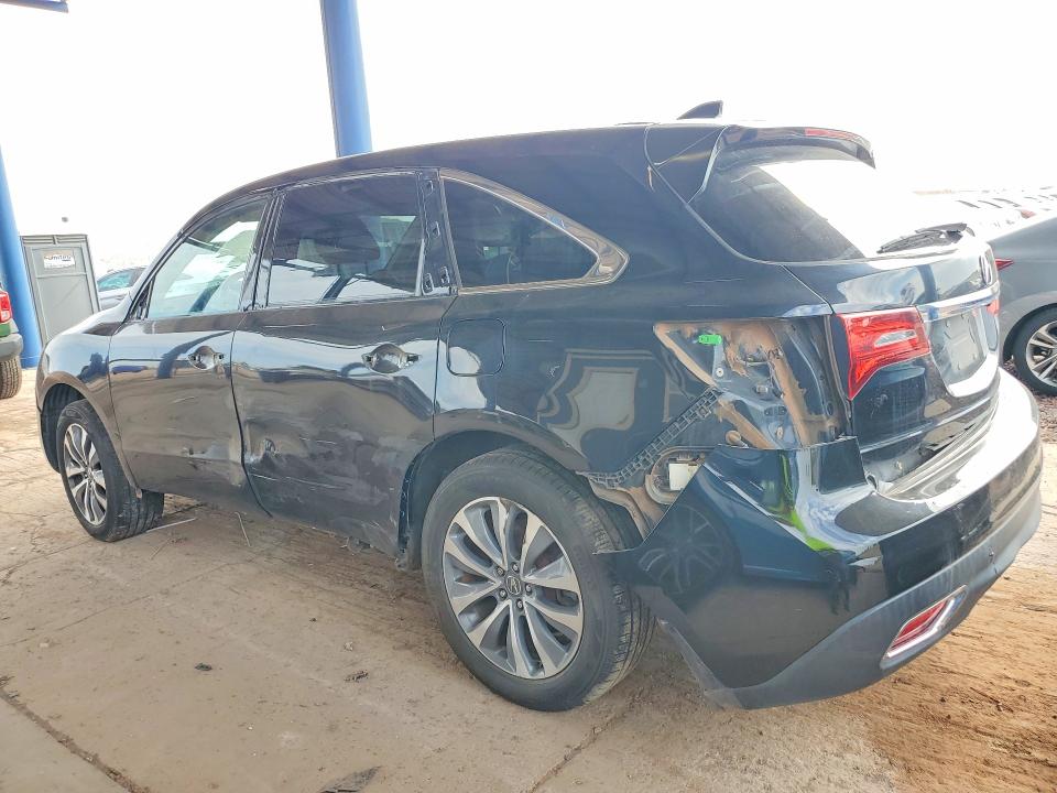 65155426 :رقم المزاد ، 5FRYD4H44GB509220 vin ، 2016 Acura Mdx مزاد بيع