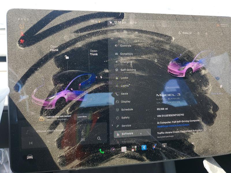 Aukcja sprzedaży 2022 Tesla Model 3, vin: 5YJ3E1EB2NF130742, numer aukcji: 64267026