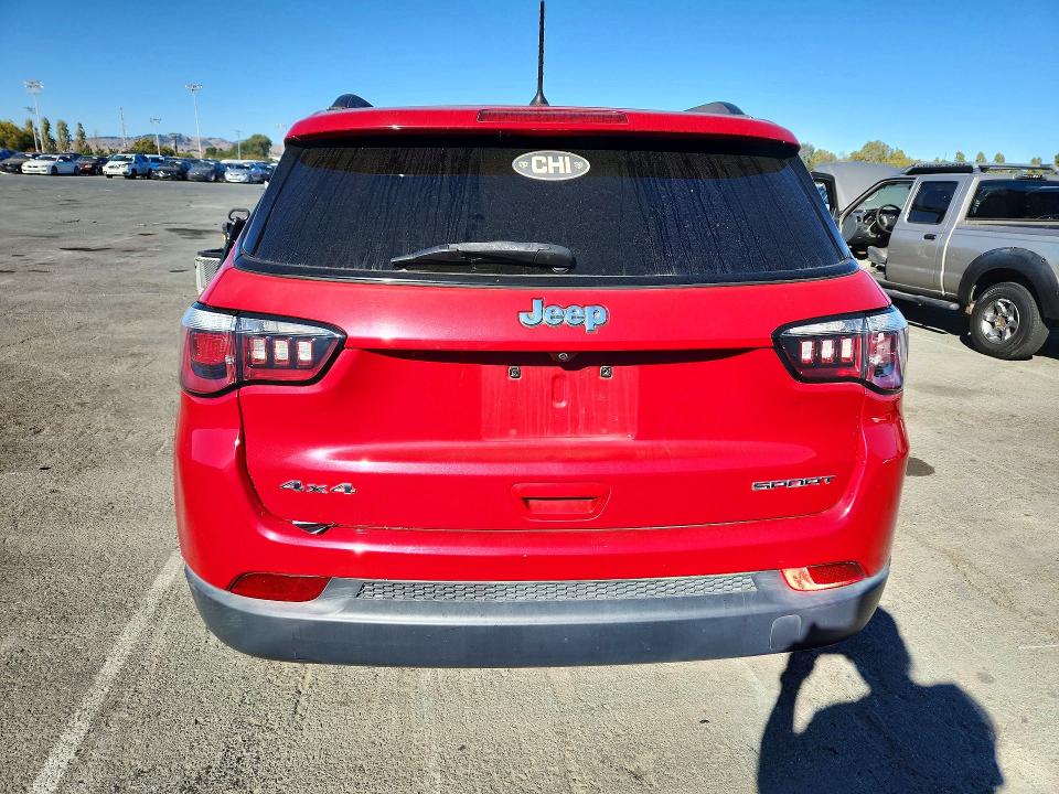 Продаж на аукціоні авто 2018 Jeep Compass, vin: 3C4NJDAB8JT135807, номер лоту: 65195616