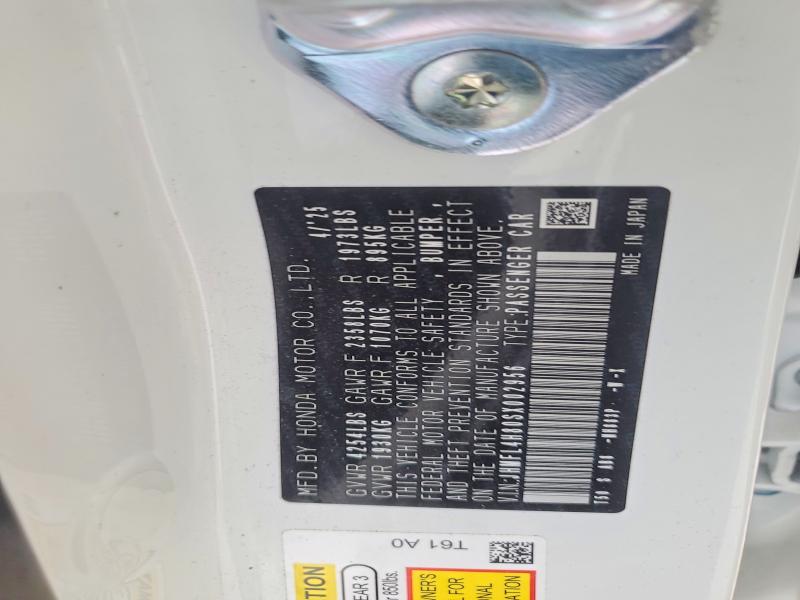 Aukcja sprzedaży 2025 Honda Civic, vin: JHMFL4H80SX002956, numer aukcji: 66635526