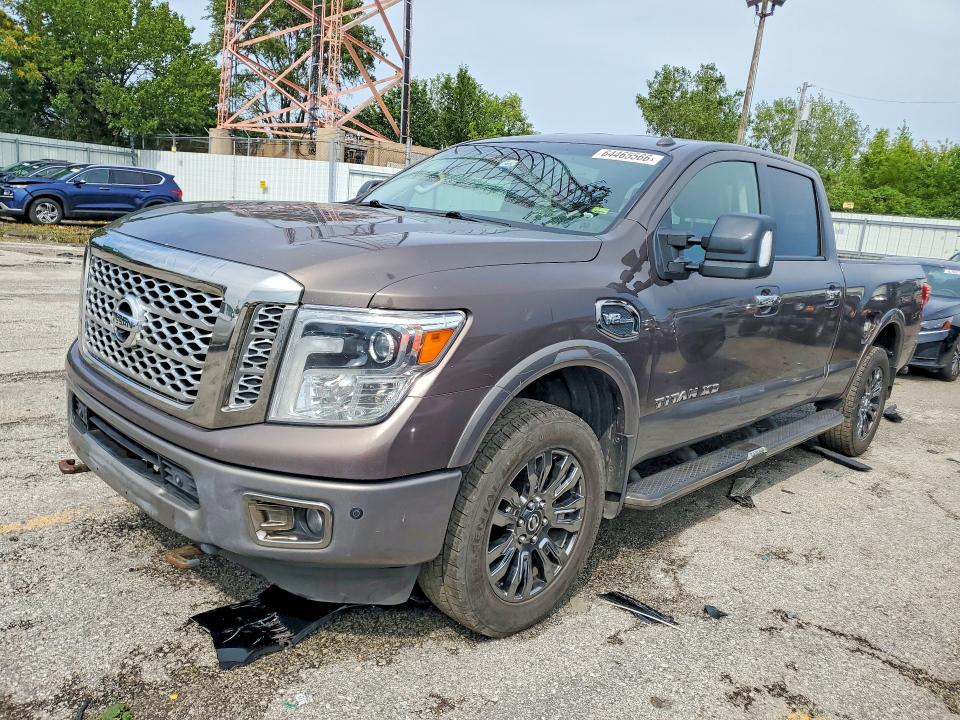 Продажа на аукционе авто 2018 Nissan Titan Xd, vin: 1N6AA1F40JN512103, номер лота: 64465566