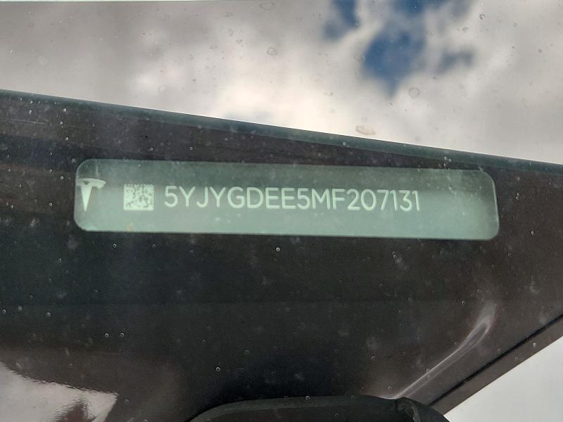 Aukcja sprzedaży 2021 Tesla Model Y, vin: 5YJYGDEE5MF207131, numer aukcji: 63743256