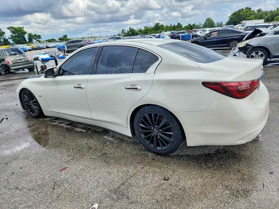 2018 Infiniti Q50 მანქანა იყიდება აუქციონზე, vin: JN1EV7AP0JM591004, აუქციონის ნომერი: 64132816