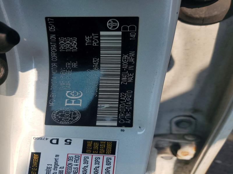 2017 Toyota Prius V მანქანა იყიდება აუქციონზე, vin: JTDZN3EU4HJ069432, აუქციონის ნომერი: 64268966