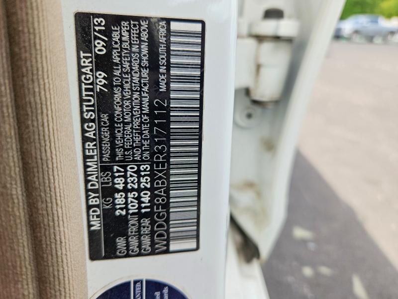 Продаж на аукціоні авто 2014 Mercedes-benz C, vin: WDDGF8ABXER317112, номер лоту: 65949356