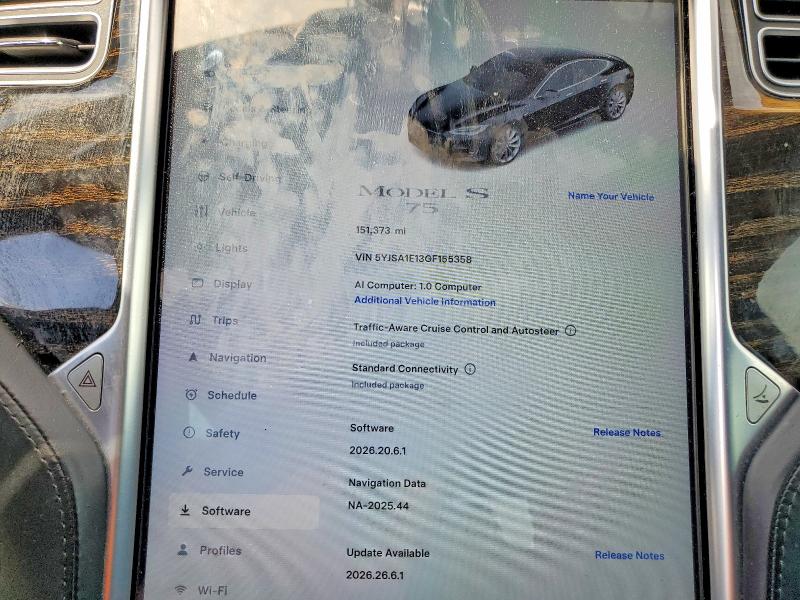 Aukcja sprzedaży 2016 Tesla Model S, vin: 5YJSA1E13GF155358, numer aukcji: 66614376