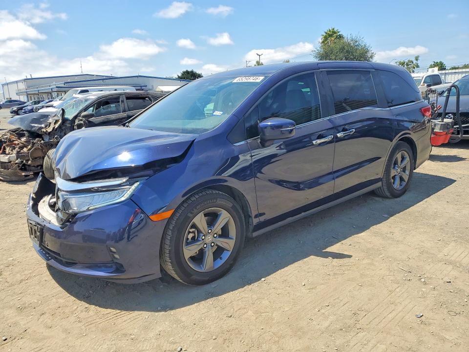 2021 Honda Odyssey მანქანა იყიდება აუქციონზე, vin: 5FNRL6H51MB033842, აუქციონის ნომერი: 65298746