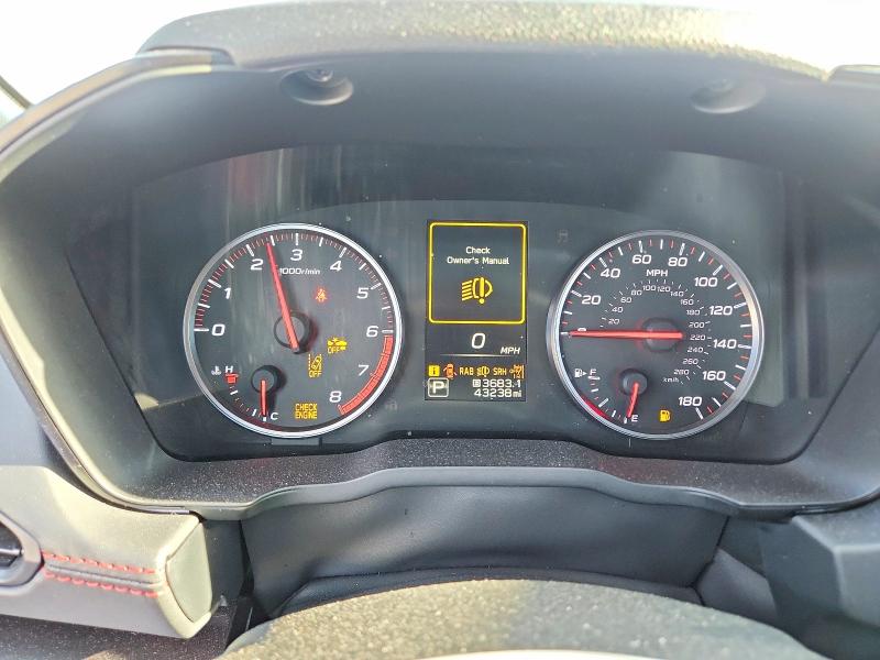 Aukcja sprzedaży 2022 Subaru Wrx, vin: JF1VBAN67N8007318, numer aukcji: 65711866