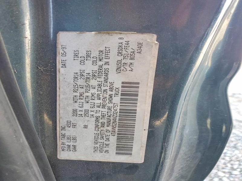 Aukcja sprzedaży 1997 Toyota Tacoma, vin: 4TAVN52N4VZ324757, numer aukcji: 66133826