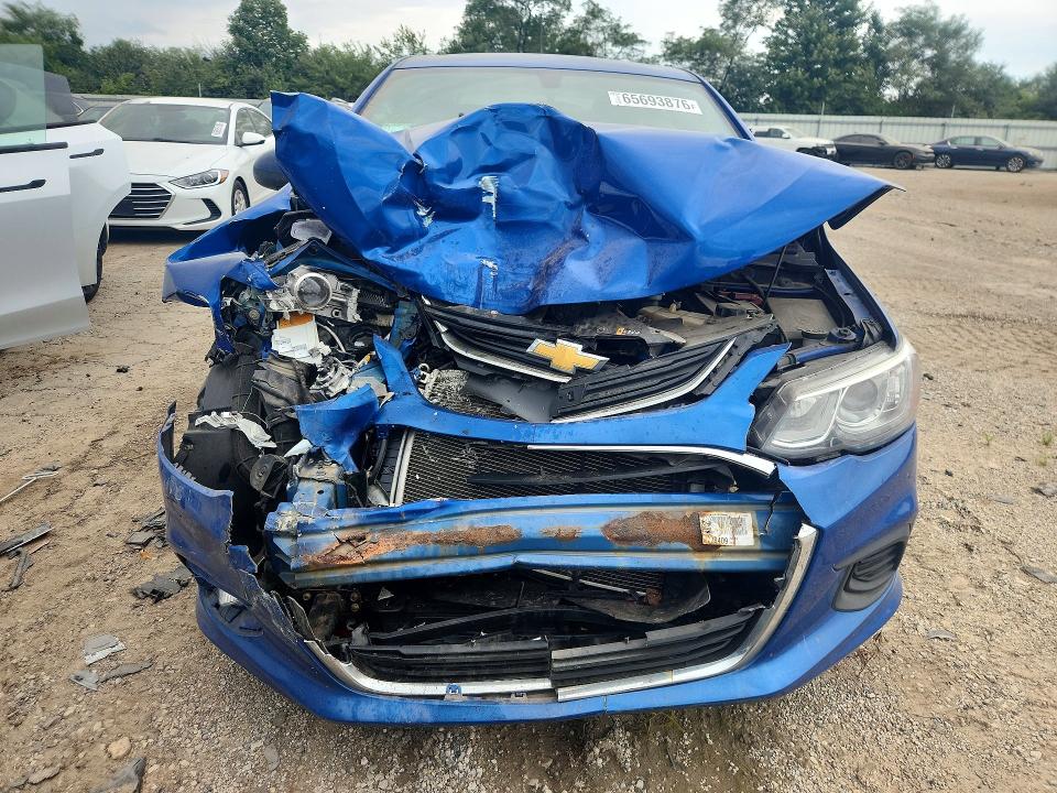 2018 Chevrolet Sonic მანქანა იყიდება აუქციონზე, vin: 1G1JD5SH3J4140717, აუქციონის ნომერი: 65693876