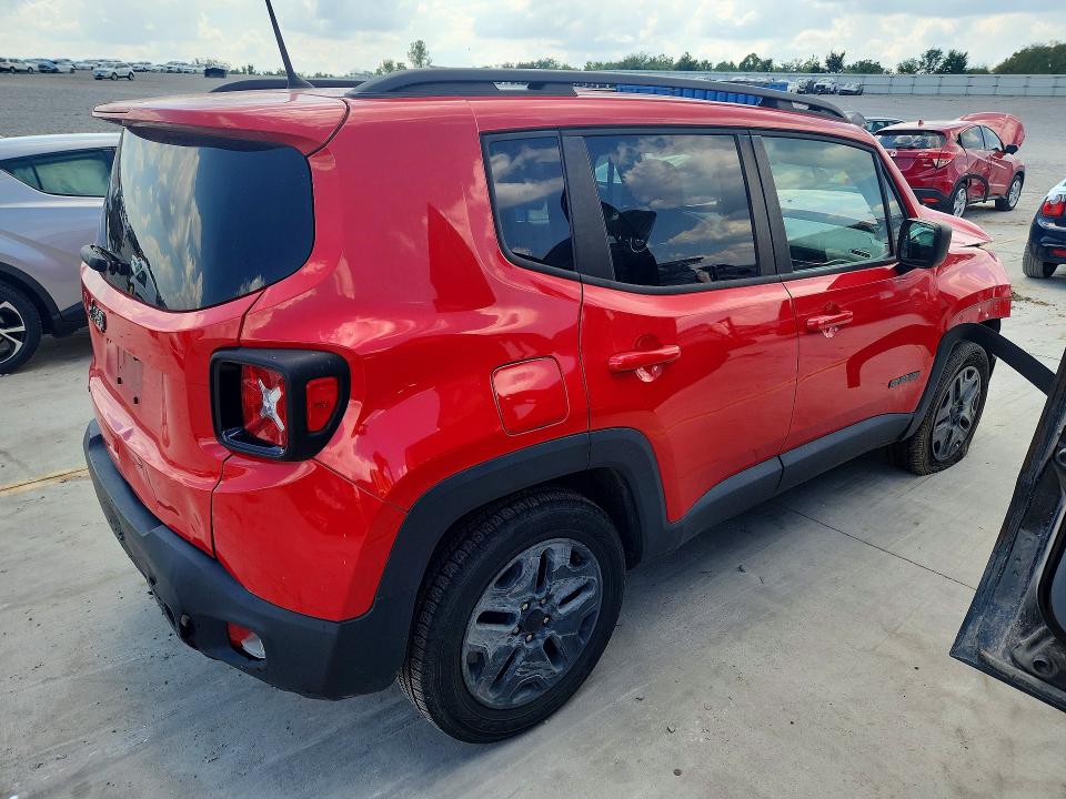 2018 Jeep Renegade მანქანა იყიდება აუქციონზე, vin: ZACCJBAB4JPH79999, აუქციონის ნომერი: 66635986