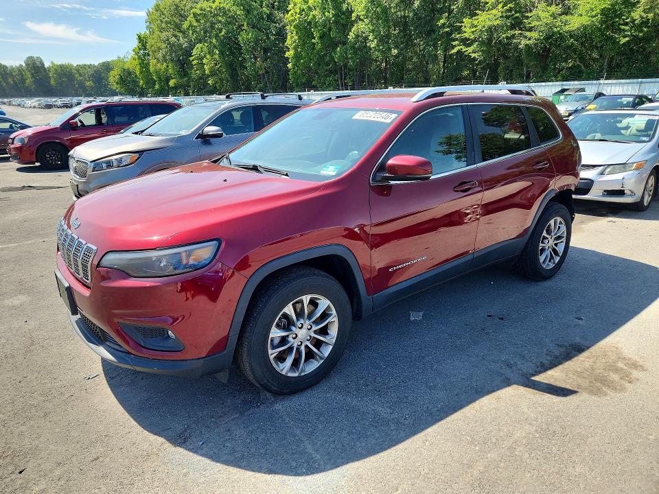 65622546 :رقم المزاد ، 1C4PJMLB1LD513867 vin ، 2020 Jeep Cherokee مزاد بيع