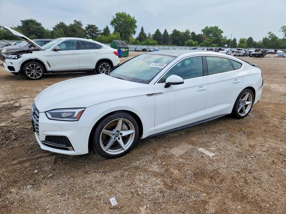 61524886 :رقم المزاد ، WAUENCF50JA135841 vin ، 2018 Audi A5 مزاد بيع