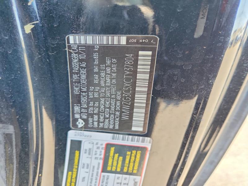 64053026 :رقم المزاد ، WMWZG3C5XCTY37804 vin ، 2012 Mini Cooper مزاد بيع