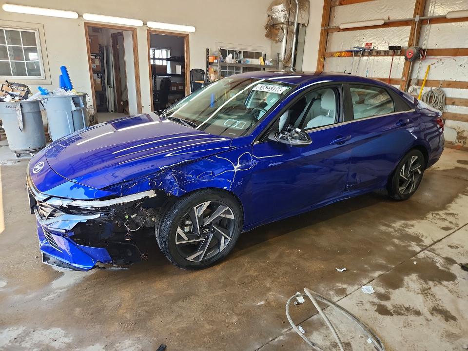 65625396 :رقم المزاد ، KMHLN4DJ9SU173581 vin ، 2025 Hyundai Elantra مزاد بيع
