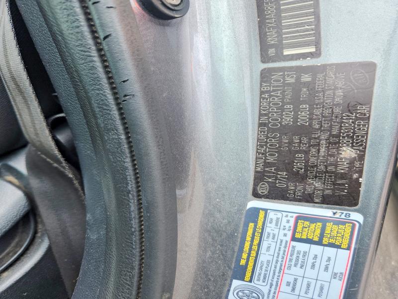 2015 Kia Forte მანქანა იყიდება აუქციონზე, vin: KNAFX4A88F5318412, აუქციონის ნომერი: 63498106