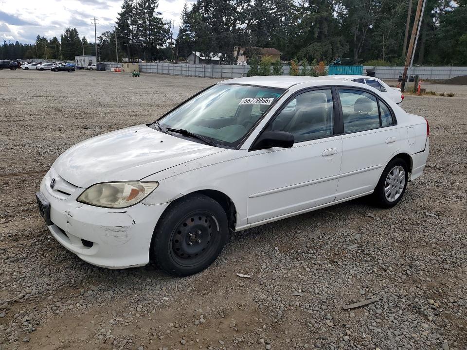 Auction sale of the 2005 Honda Civic, vin: 2HGES165X5H520591, lot number: 66778856