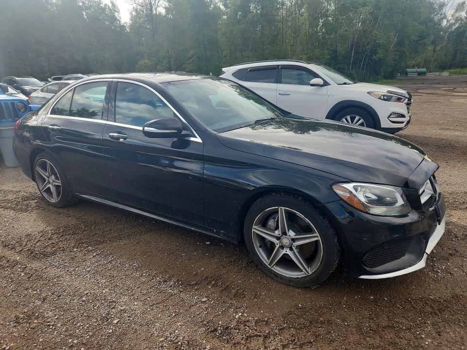 65380026 :رقم المزاد ، 55SWF4KB1FU075376 vin ، 2015 Mercedes-benz C مزاد بيع