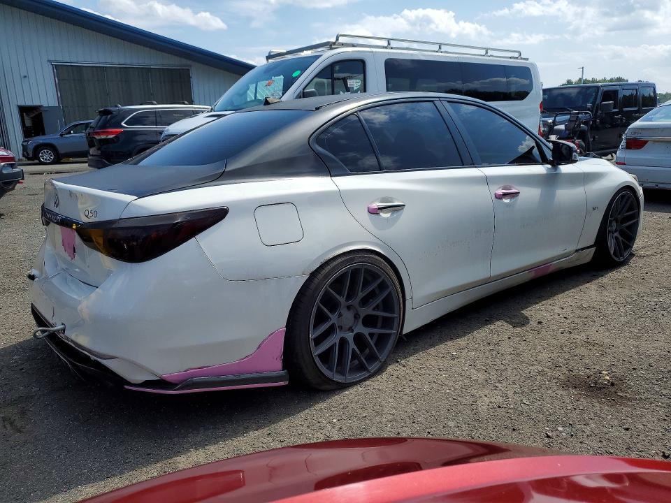 Продаж на аукціоні авто 2018 Infiniti Q50, vin: JN1EV7AP3JM352840, номер лоту: 65999886