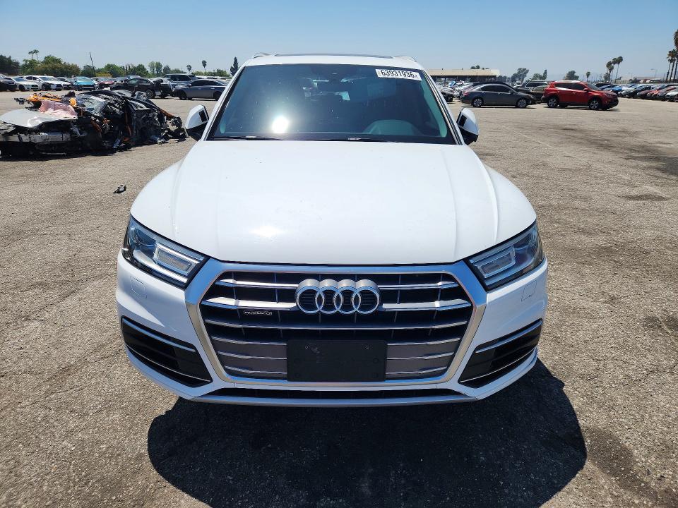 2019 Audi Q5 მანქანა იყიდება აუქციონზე, vin: WA1ANAFY4K2063614, აუქციონის ნომერი: 63931936
