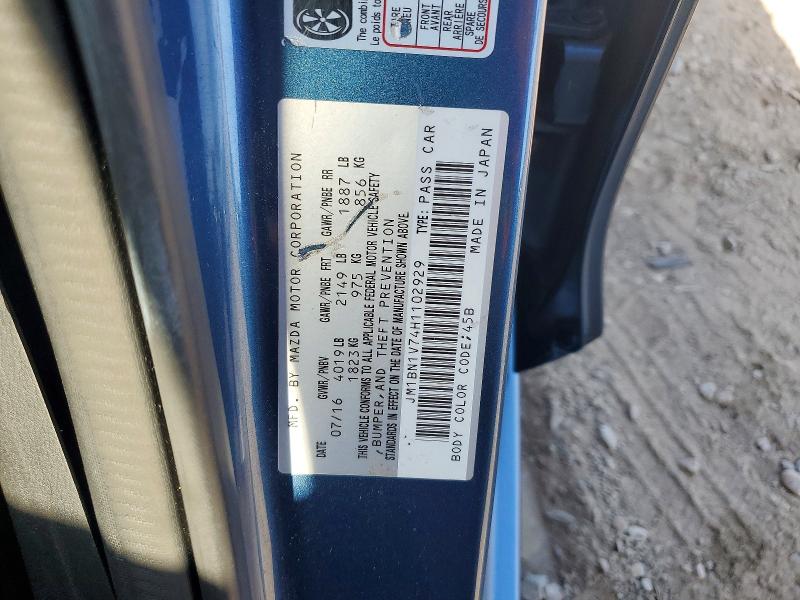 Aukcja sprzedaży 2017 Mazda 3, vin: JM1BN1V74H1102929, numer aukcji: 63559766