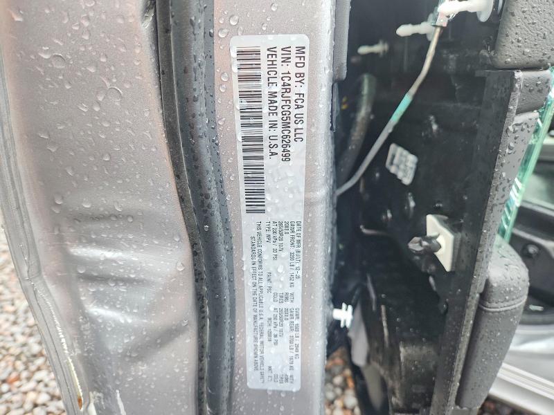 Aukcja sprzedaży 2021 Jeep Grand Cherokee, vin: 1C4RJFCG5MC626499, numer aukcji: 64779196