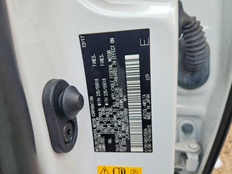 Aukcja sprzedaży 2018 Lexus Nx 300, vin: JTJYARBZ1J2097888, numer aukcji: 64412456