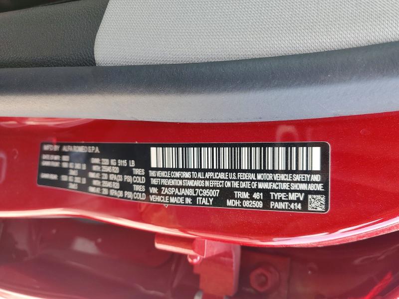 Aukcja sprzedaży 2020 Alfa Romeo Stelvio, vin: ZASPAJAN8L7C95007, numer aukcji: 64814466